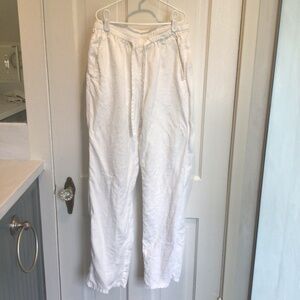 Vineyard Vines - White Linen Pants XS